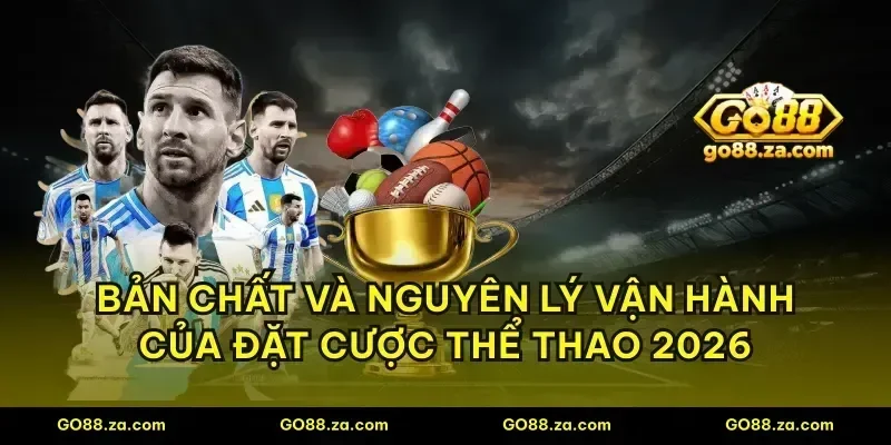 Bản chất và nguyên lý vận hành của đặt cược thể thao 2026