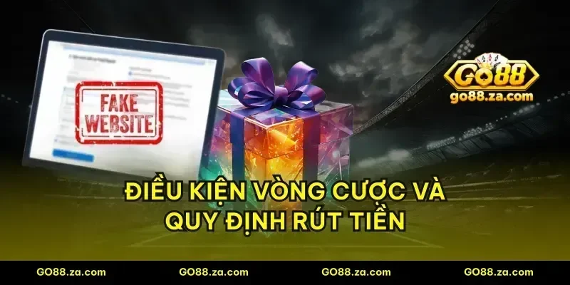 Điều kiện vòng cược và quy định rút tiền