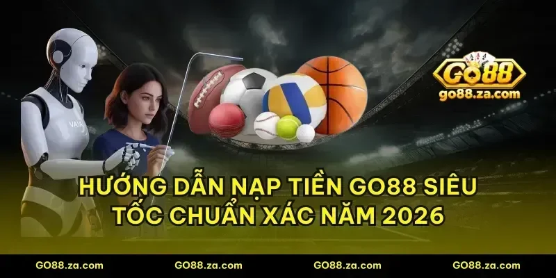 Hướng dẫn nạp tiền GO88 siêu tốc chuẩn xác năm 2026