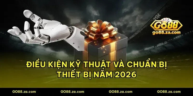 Điều kiện kỹ thuật và chuẩn bị thiết bị năm 2026